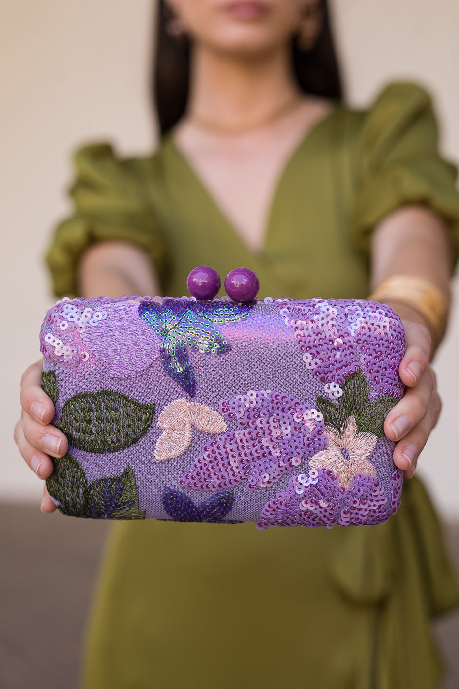 Bolso invitada pedrería