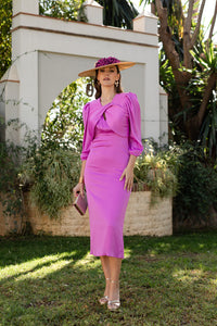 Vestido midi Victoria