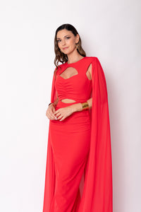Vestido cut-out Venus