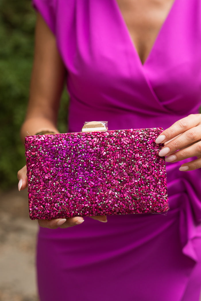 Bolso invitada pedrería