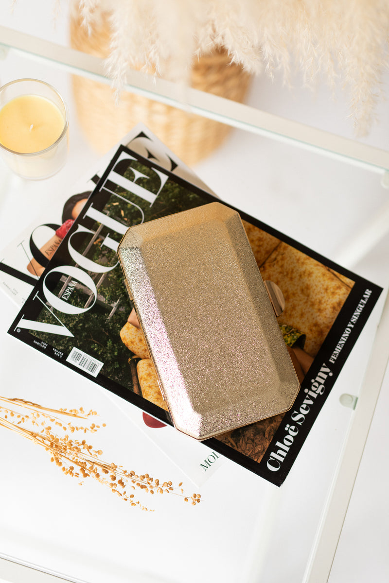 Bolso invitada DORADO