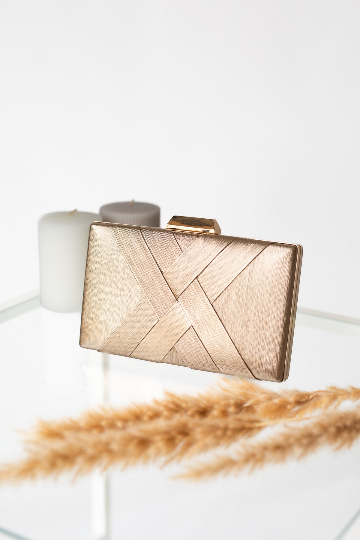 Bolso invitada ORO ROSADO