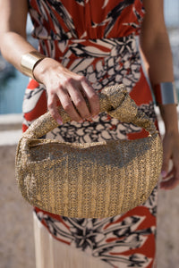 Bolso invitada asa nudo