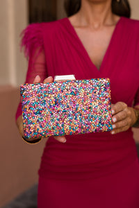 Bolso invitada pedrería