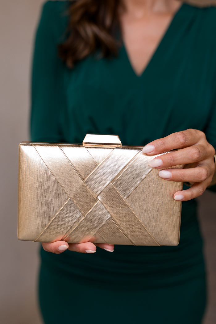 Bolso invitada dorado