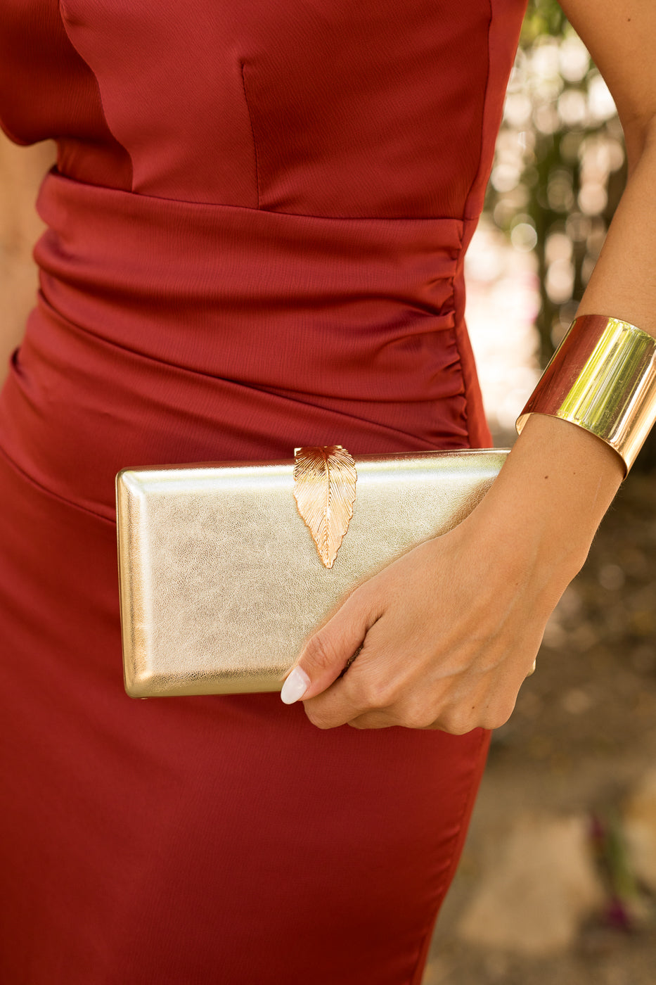 Bolso invitada dorado