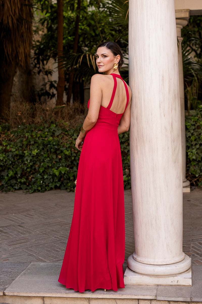 Vestido Aura rojo