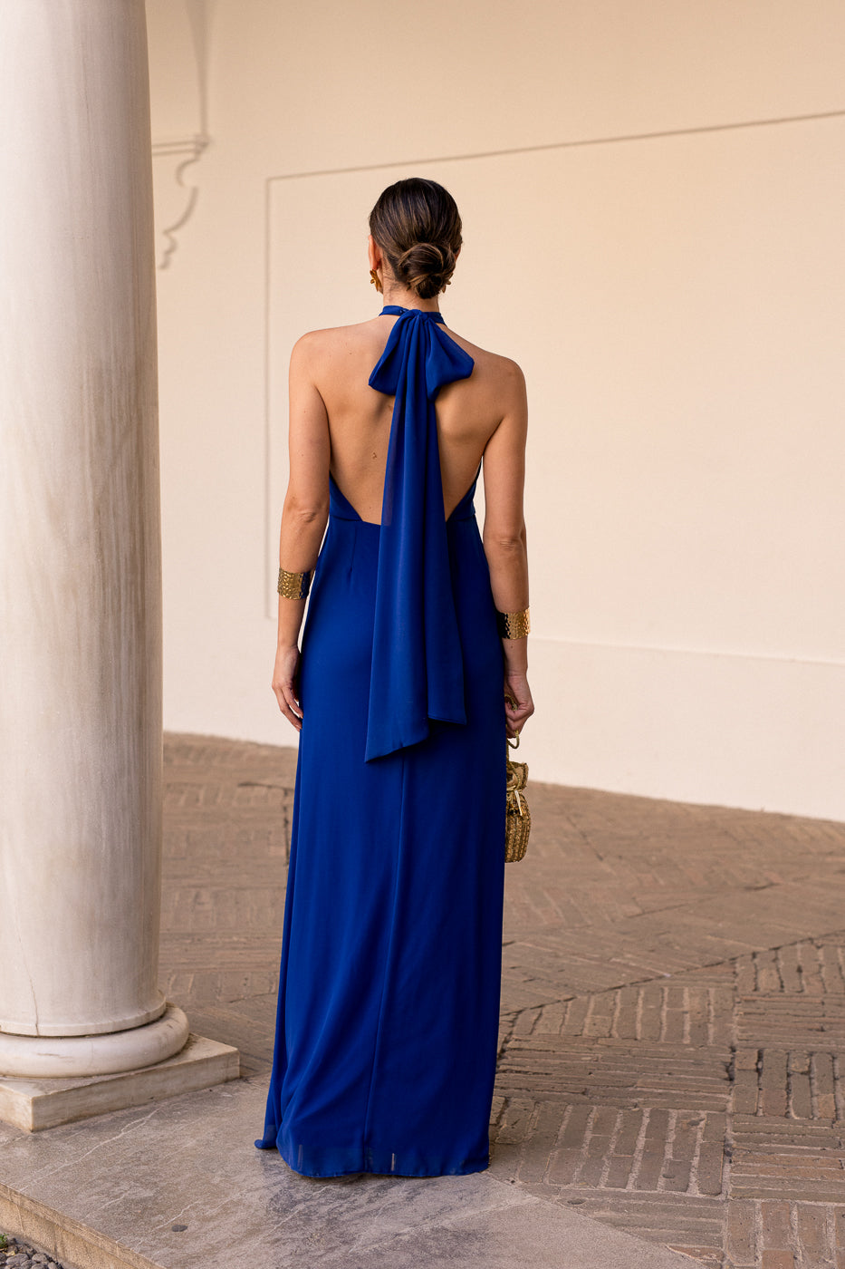 Vestido Atenea Azul