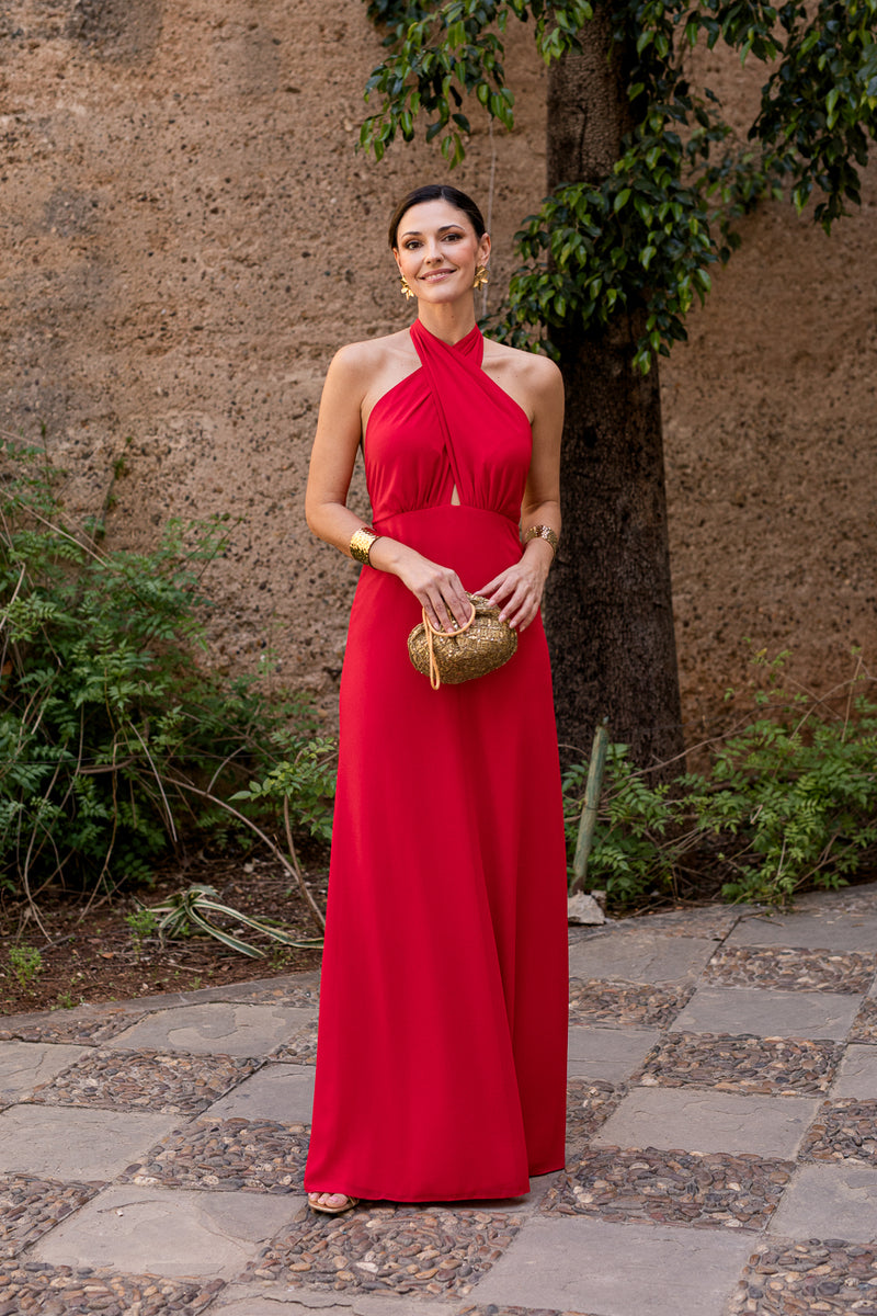 Vestido Atenea Rojo