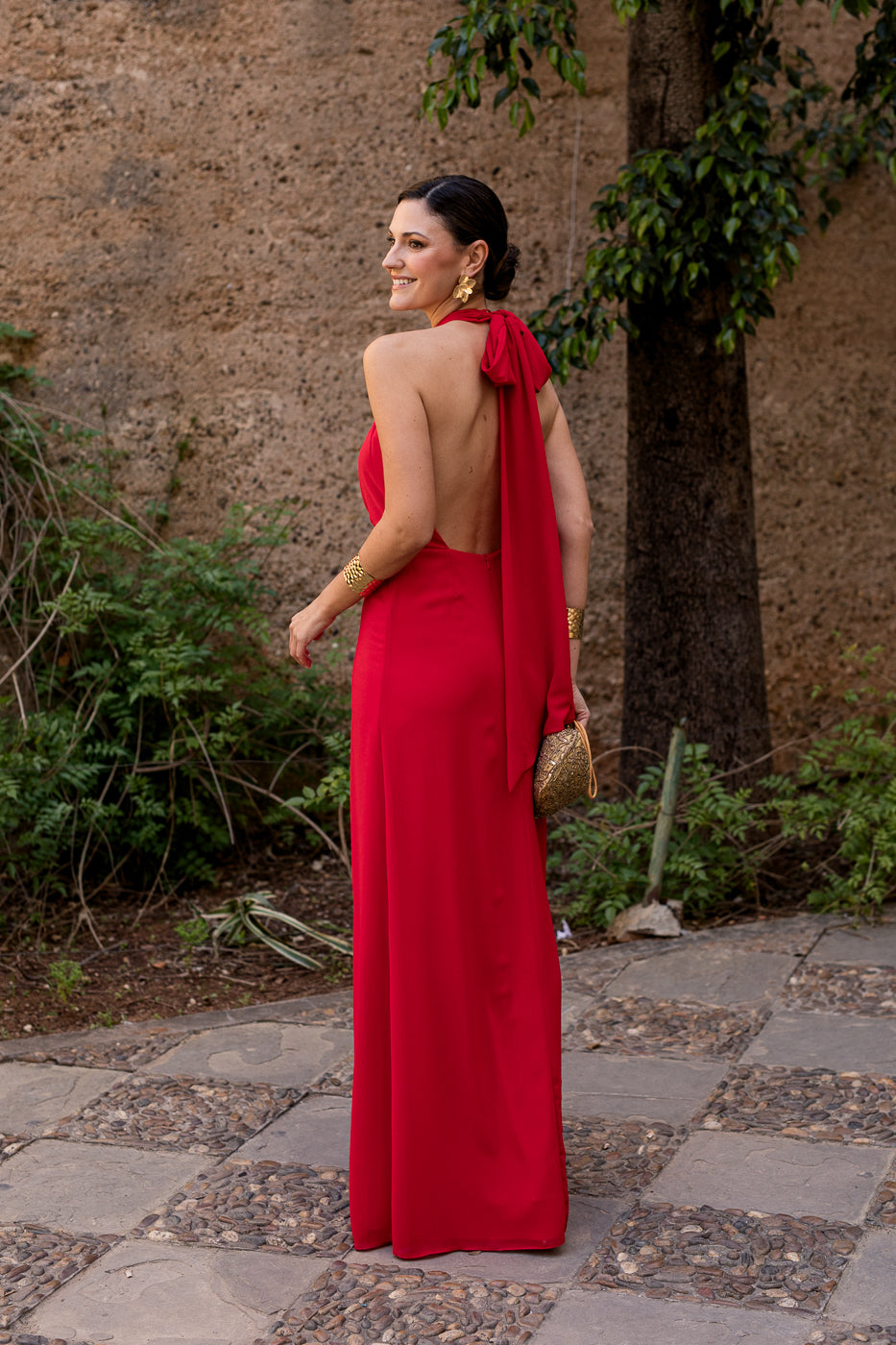 Vestido Atenea Rojo - PRE VENTA