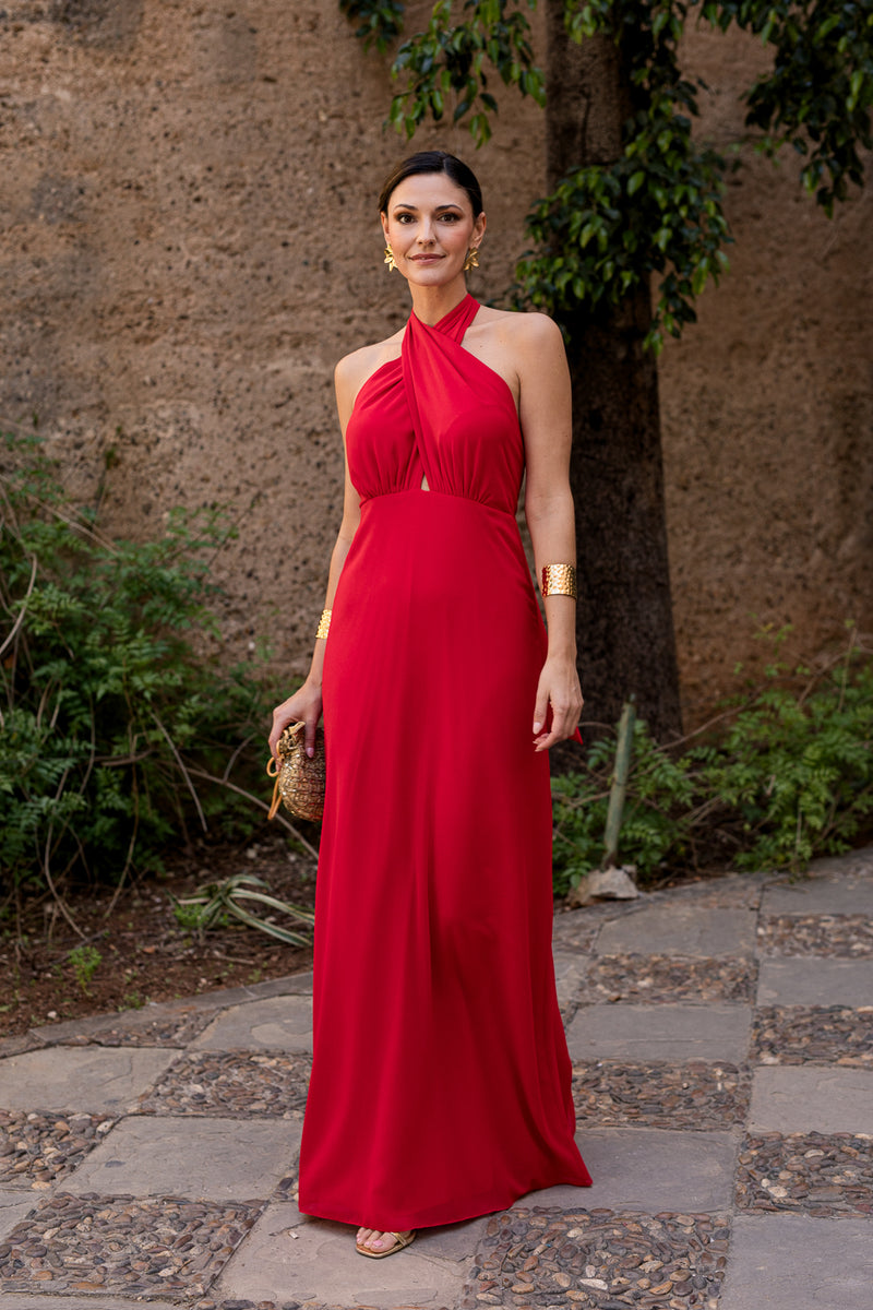 Vestido Atenea Rojo