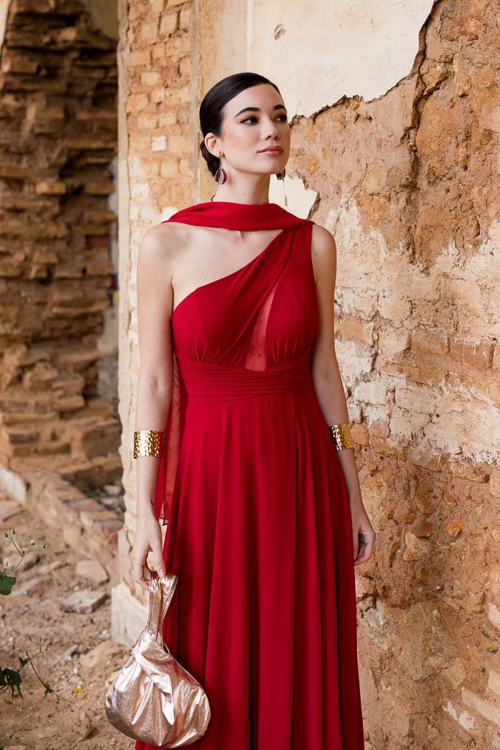 Vestido Aura Rojo