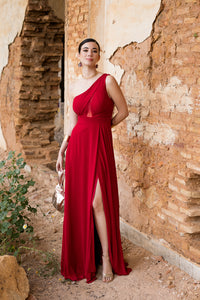 Vestido Aura Rojo