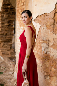 Vestido Aura Rojo