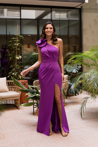 Vestido largo Anastasia lavanda