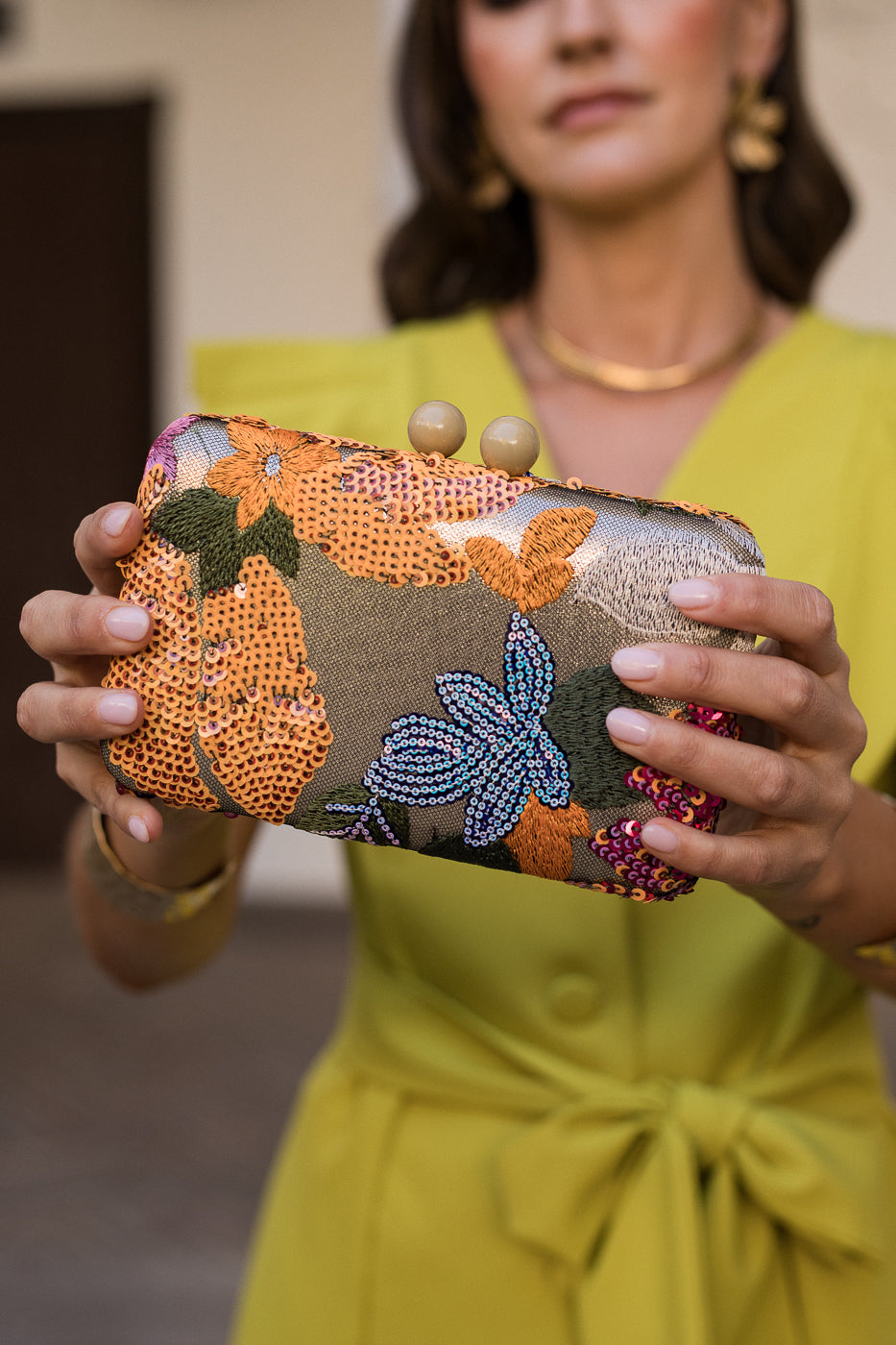 Bolso invitada pedrería