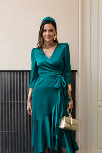 Bolso invitada 100% piel dorado