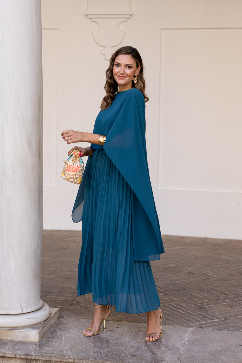 Vestido Salma buganvilla